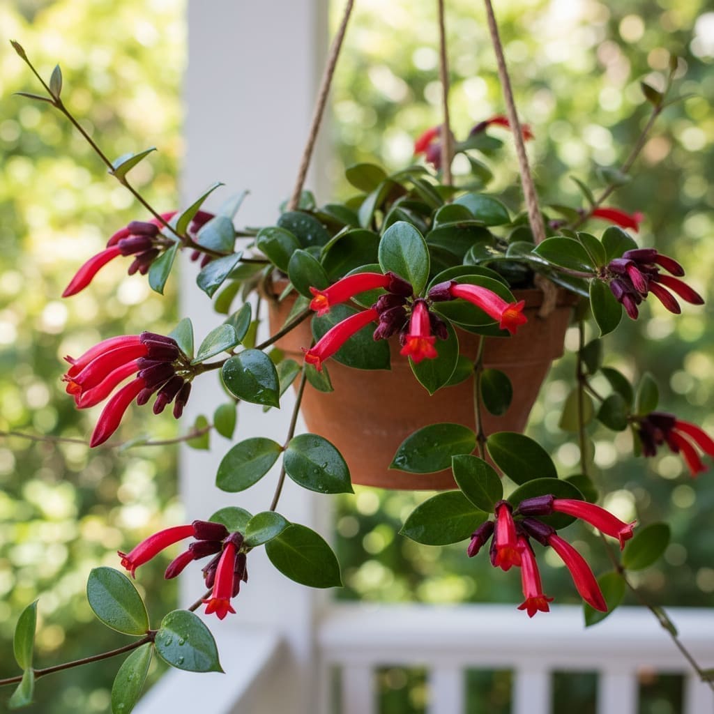 Aeschynanthus spp. detail