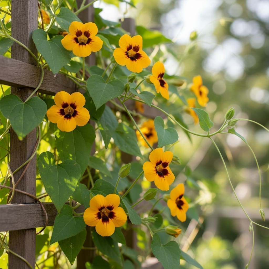 Black-Eyed Susan Vine plant