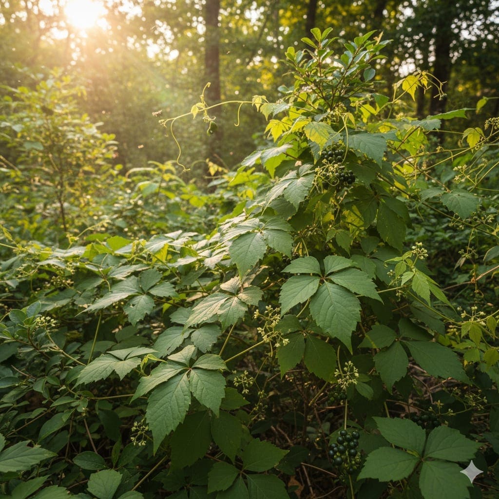 Cayratia Japonica plant
