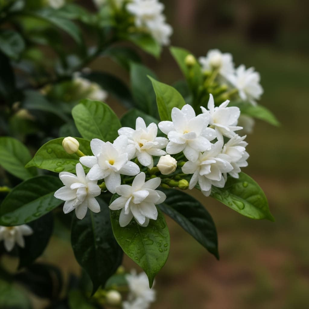 Jasminum Sambac plant