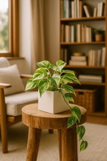 Marble Queen Pothos plant