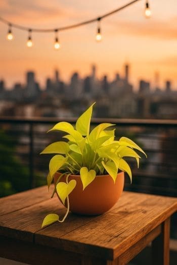 Neon Pothos plant