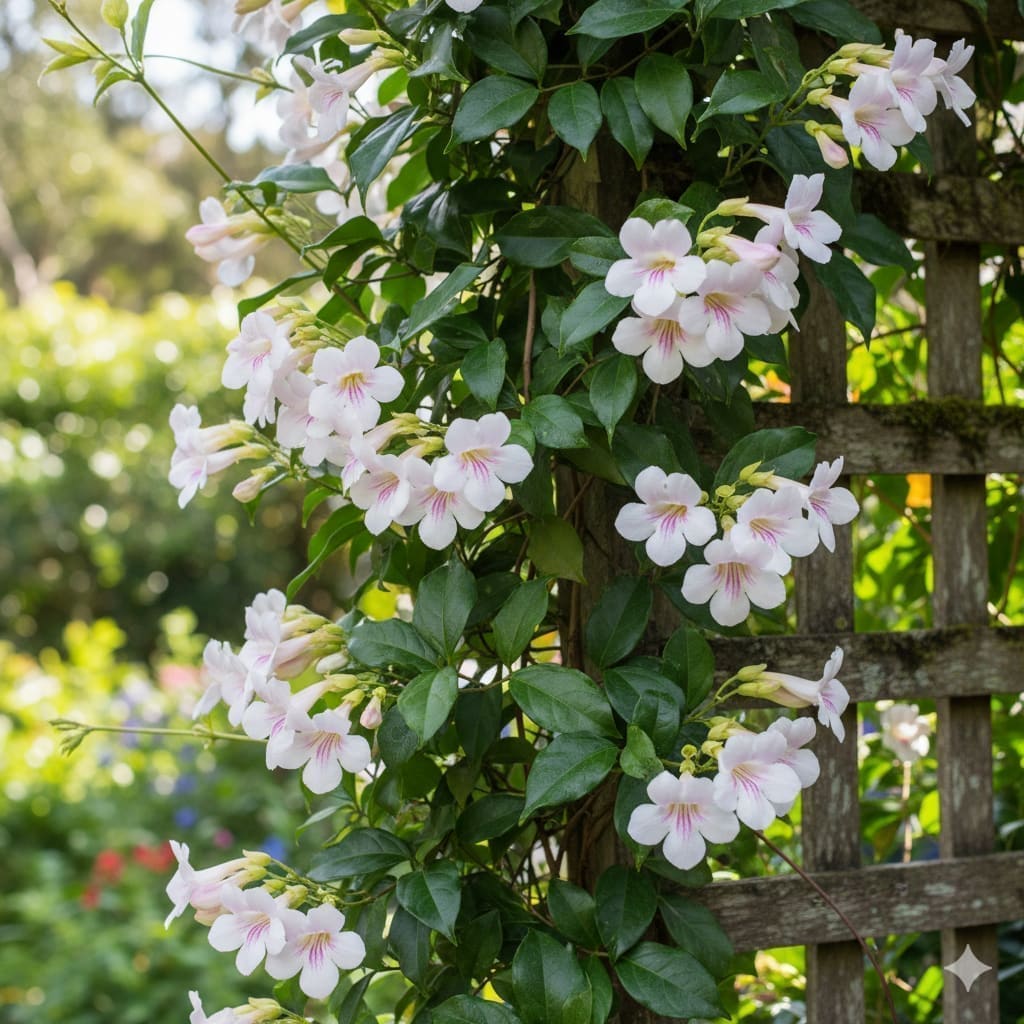 Pandorea Jasminoides plant