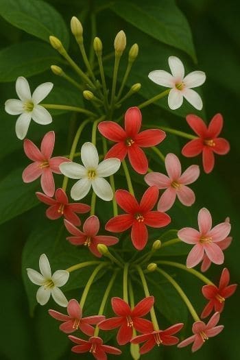 Quisqualis Indica plant