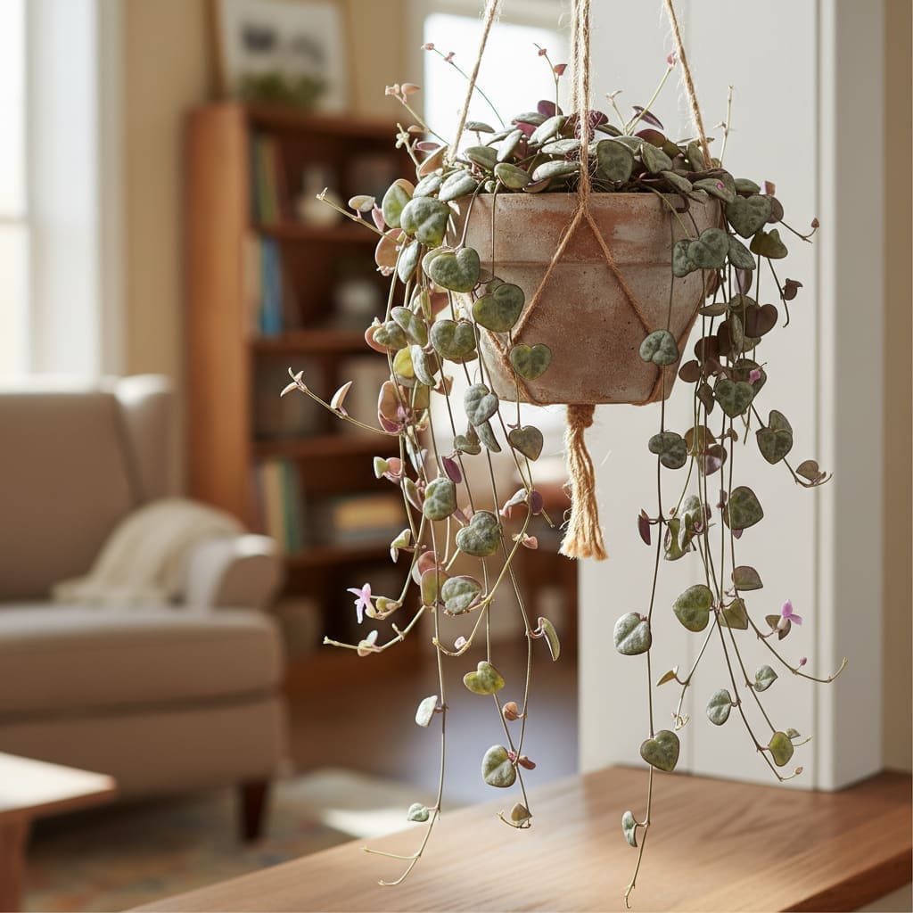 String of Hearts plant