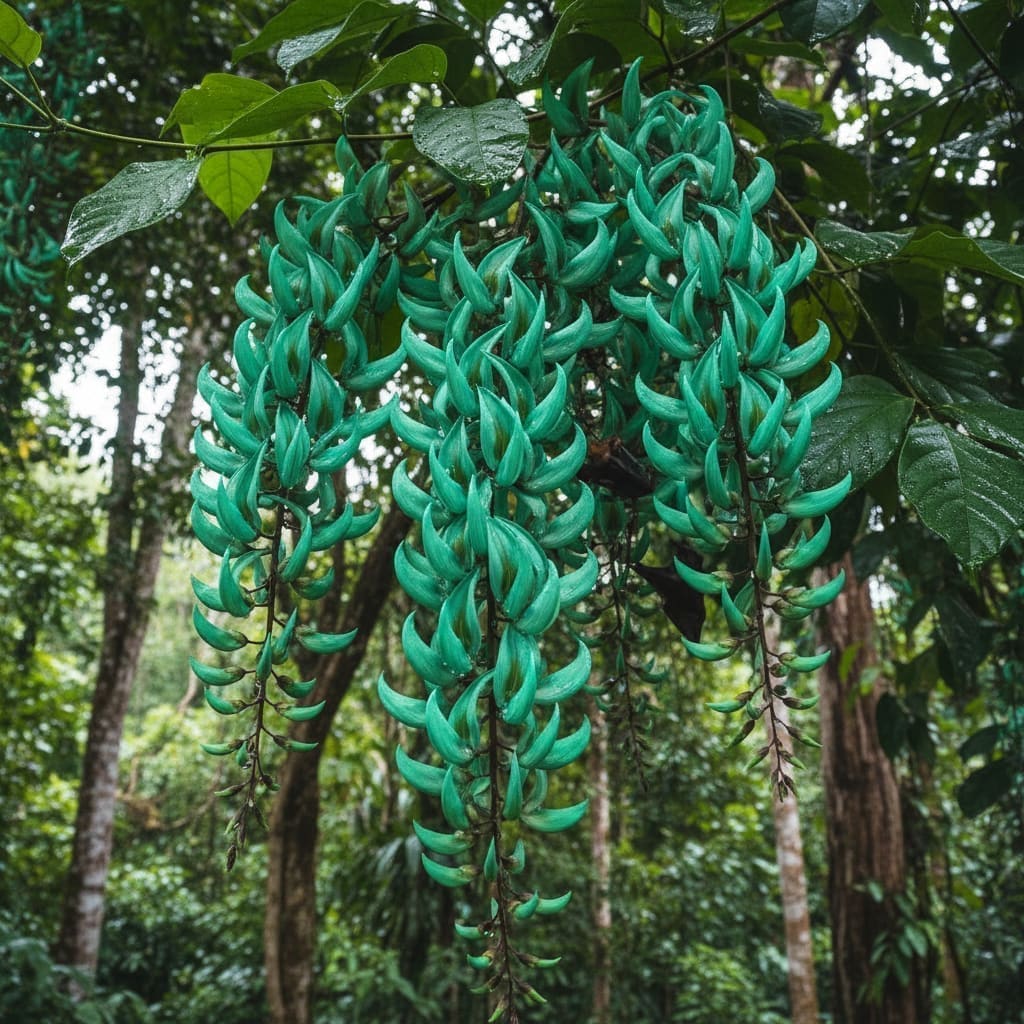 Strongylodon Macrobotrys plant
