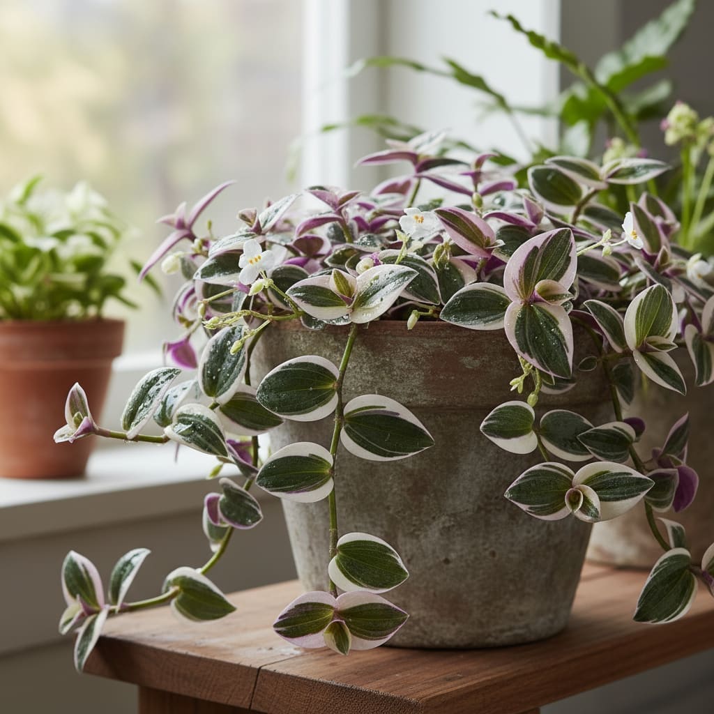 Tradescantia Fluminensis ‘Tricolor’ plant